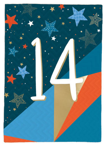 Picture of 14TH BIRTHDAY CARD